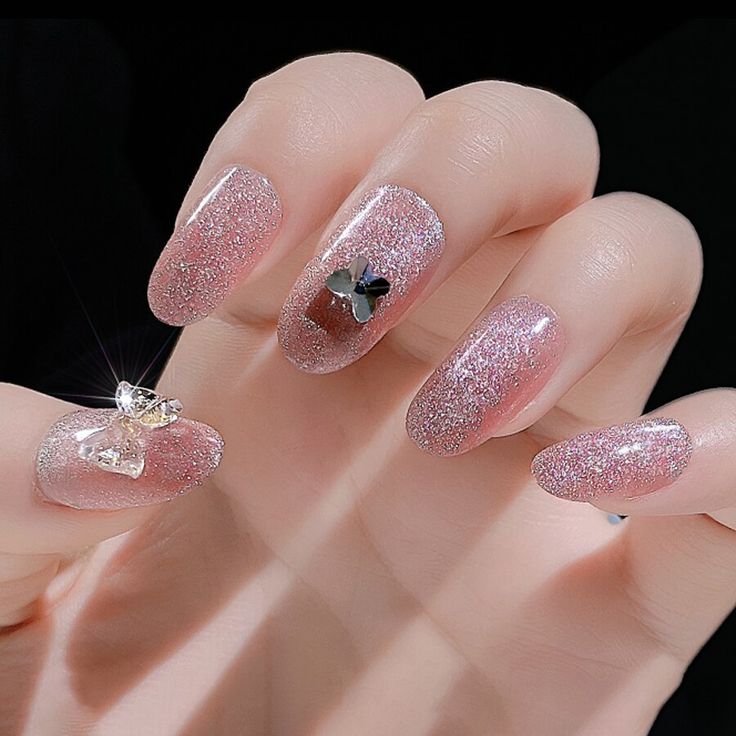 Best Pink Glitter Nails Design that will inspire you in 2026