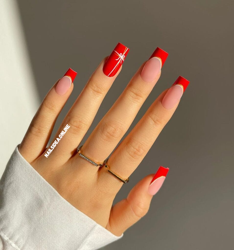 Best Red French Tip Nails Guide in 2026